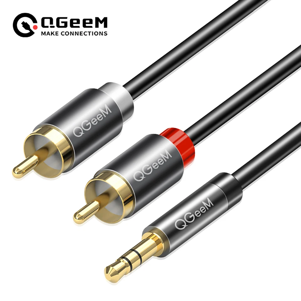 Klipsch Home Cinema - Cable RCA QGeeM 2RCA a 3.5mm,