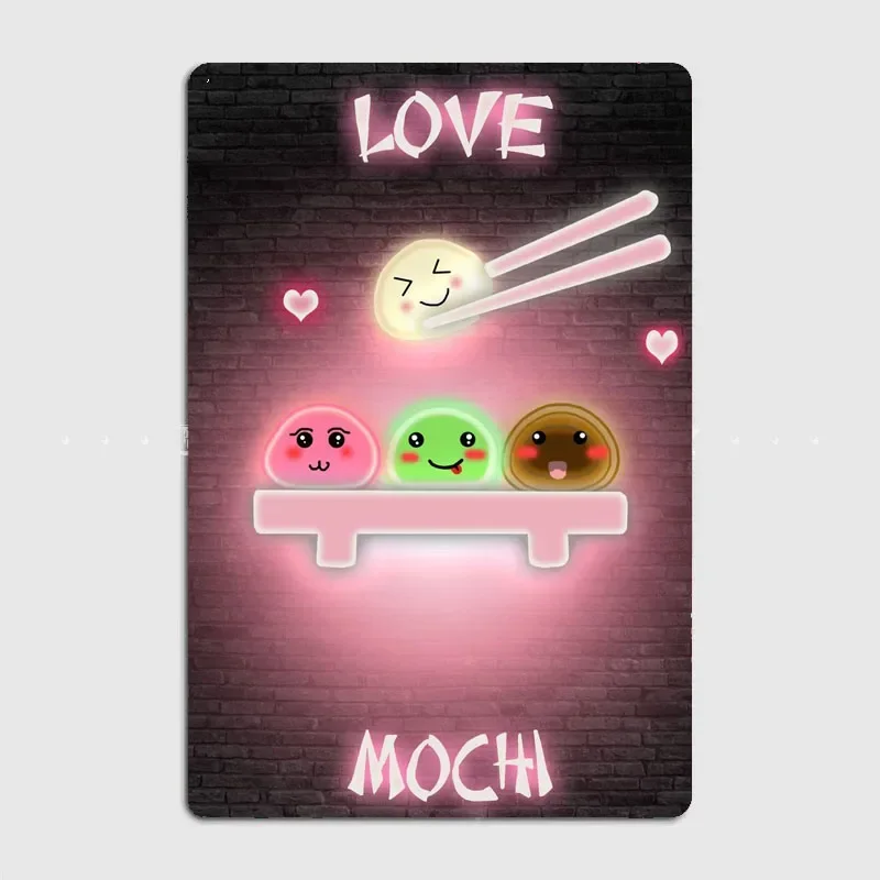 Home Cinema Food - LOVE MOCHI-letrero de neón de comida,