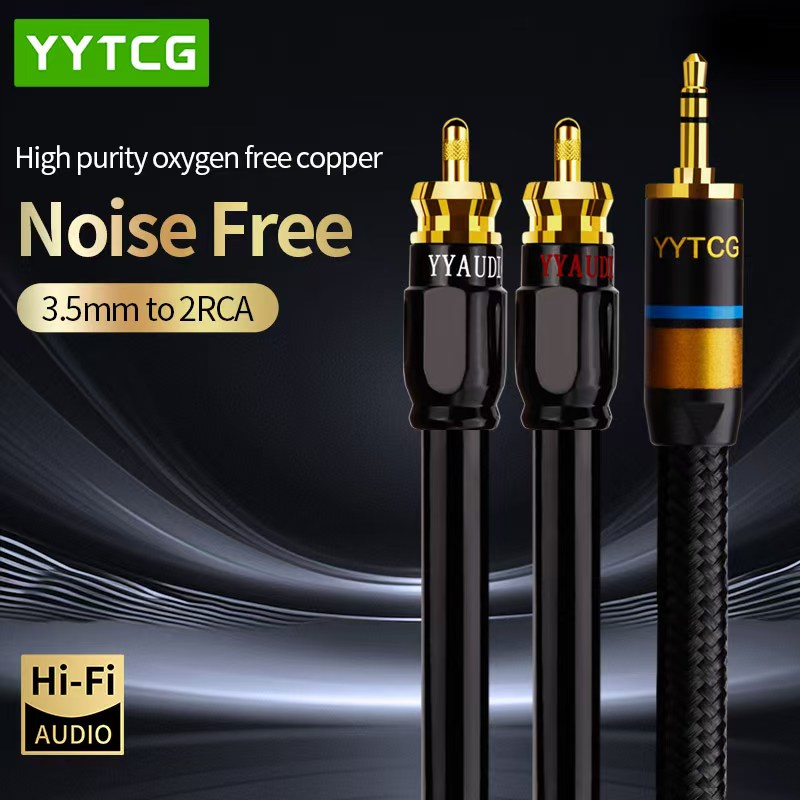 Klipsch Home Cinema - YYTCG Cable RCA estéreo HiFi 3,5mm