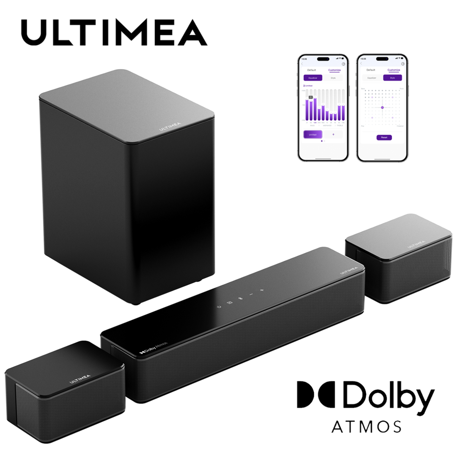Home Cinema Ultimea - Barra de sonido ULTIMEA 5.1 con