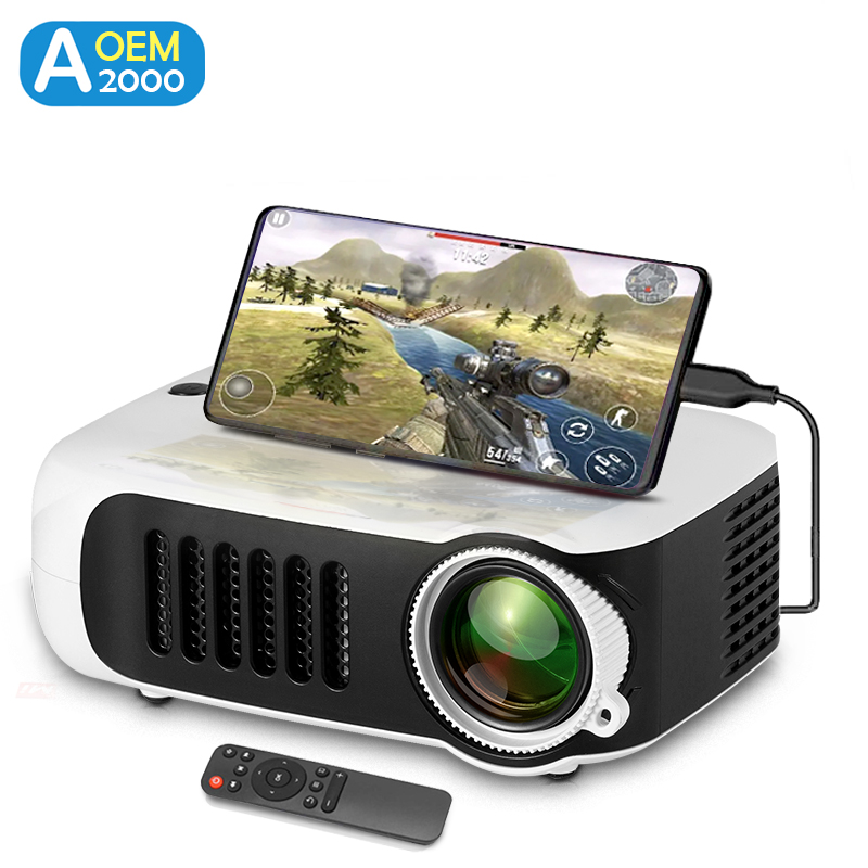 Home Cinema Hdmi - Mini proyector A2000 portátil para cine