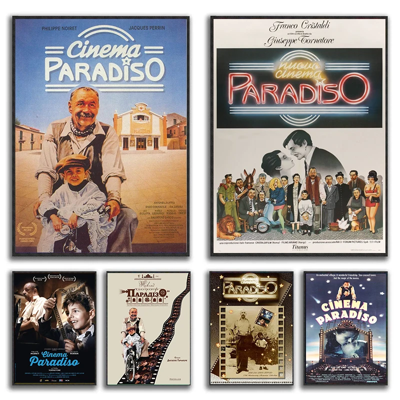 Home Cinema Ultimea - Póster de película clásica Vintage Nuovo