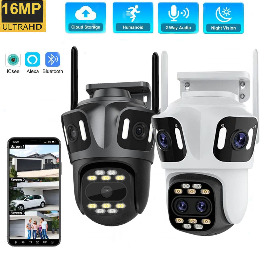 Home Cinema Outdoor - Uzoom 10K 16MP cámara IP PTZ