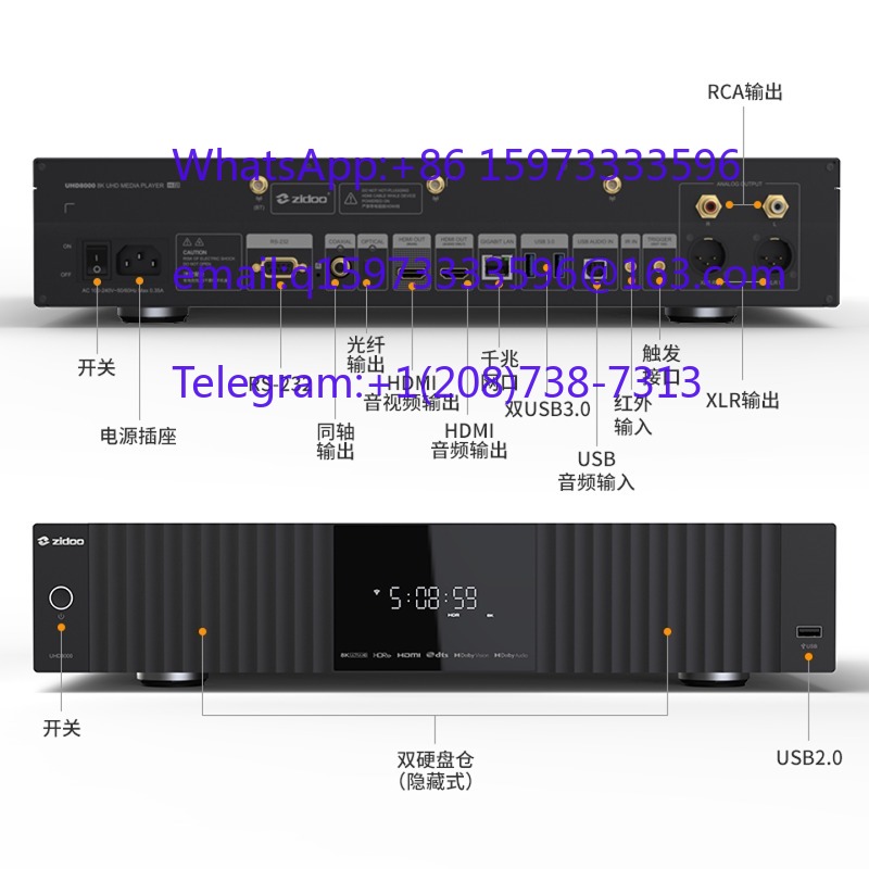 Home Cinema Blu Ray - Reproductor de Discos Blu-ray UHD 8K,