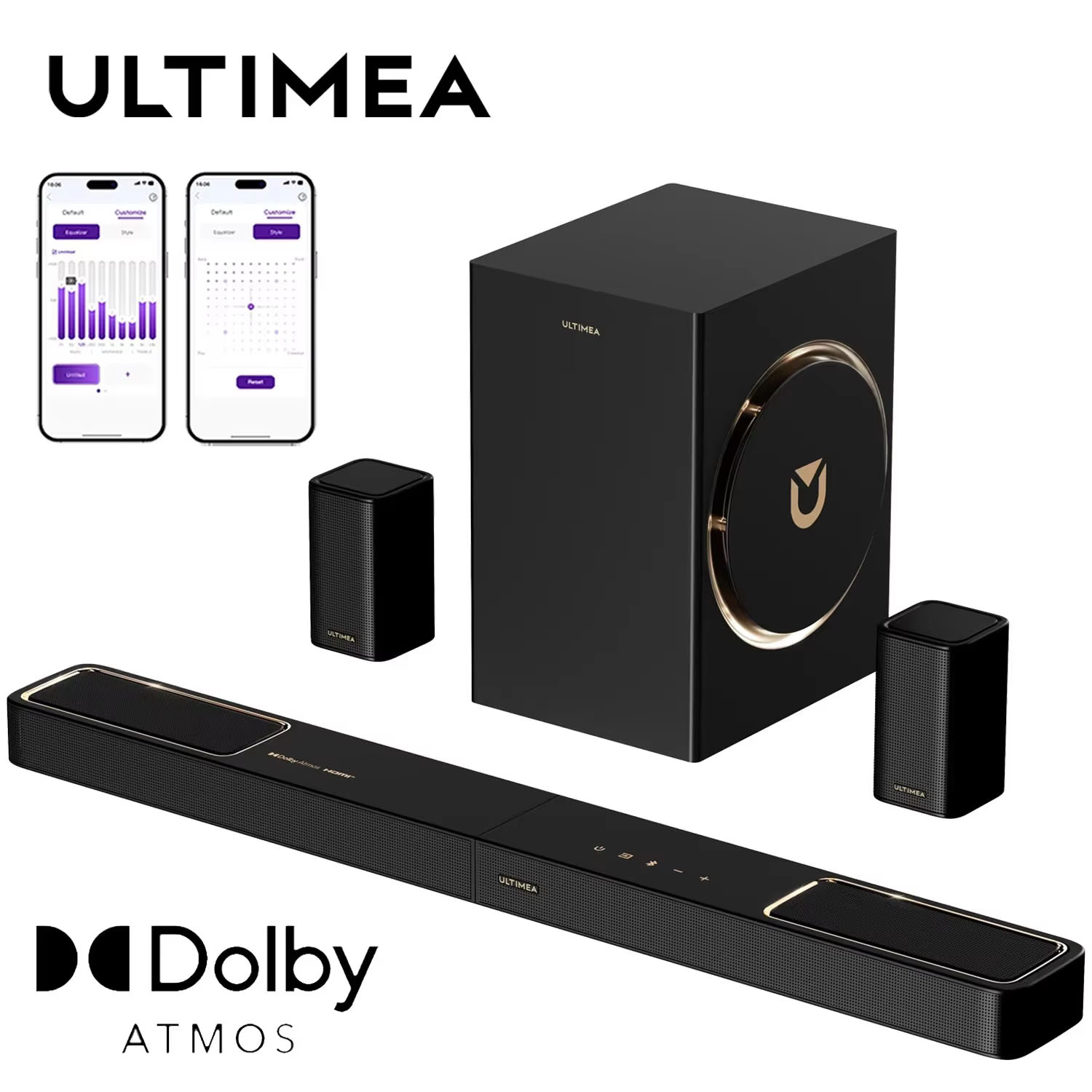Home Cinema Ultimea - Barra de Sonido ULTIMEA Skywave F40