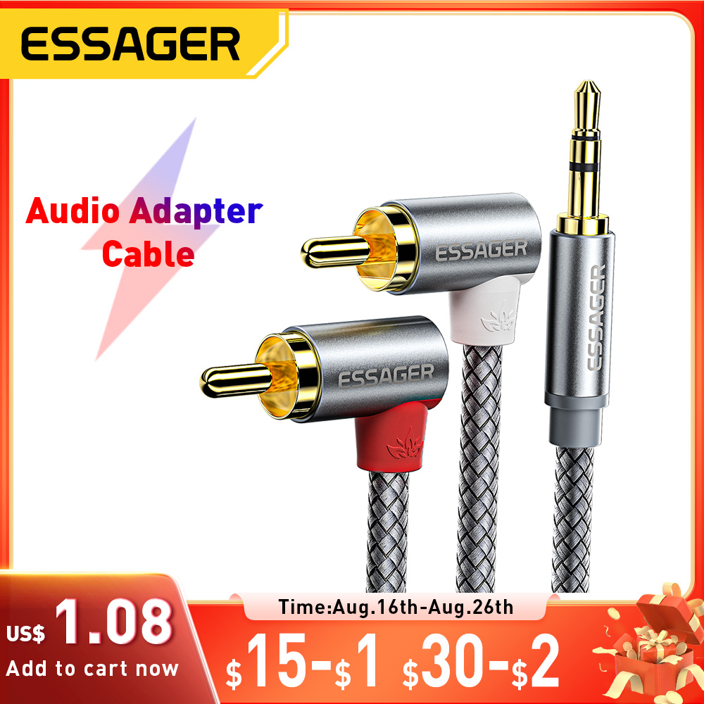 Klipsch Home Cinema - Essager 90 ° Cable estéreo de