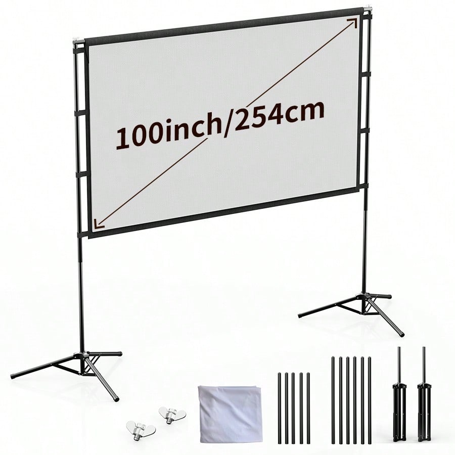 Home Cinema Outdoor - Pantalla de proyección XBJ de 100