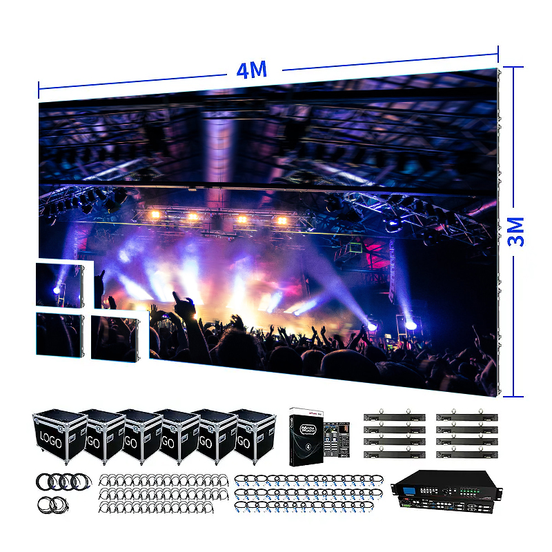 Home Cinema Outdoor - Sistema Completo de Pantalla LED P3