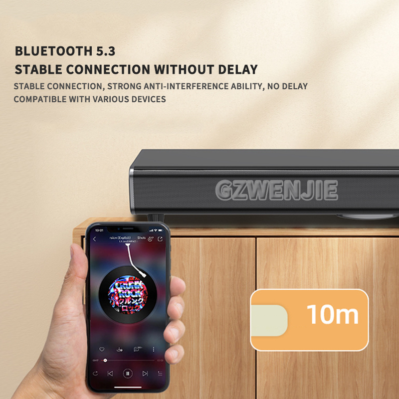 Home Cinema Bluetooth 5.1 - Barra de sonido para cine en