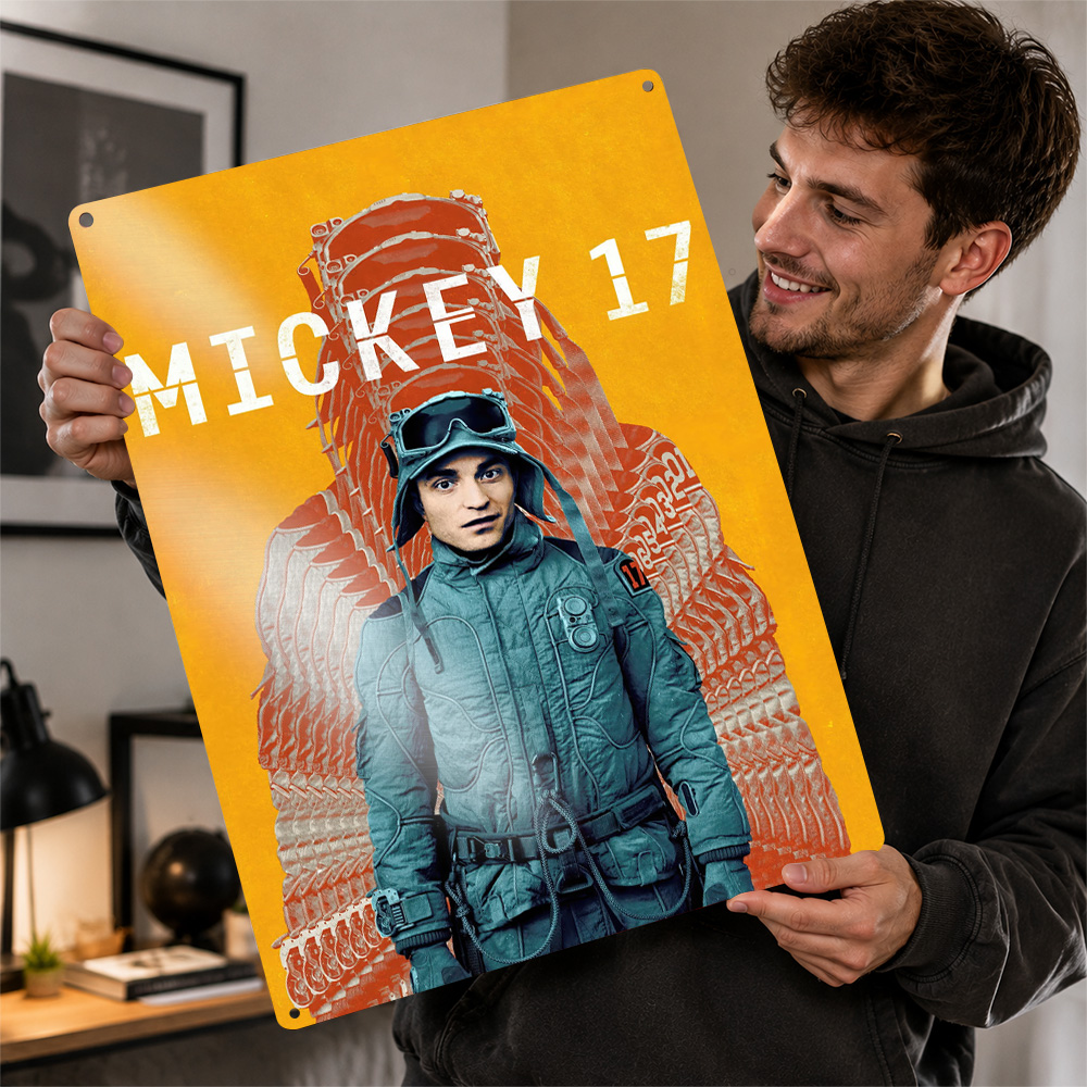 Home Cinema Movies - Póster Metálico de la Película Mickey