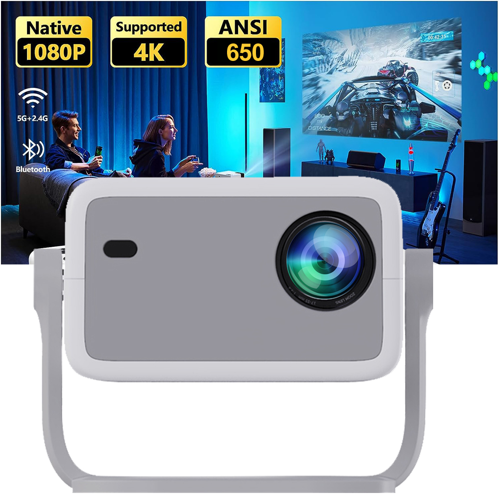Home Cinema Hdmi - WZATCO WL018 Proyector Full HD 1080P