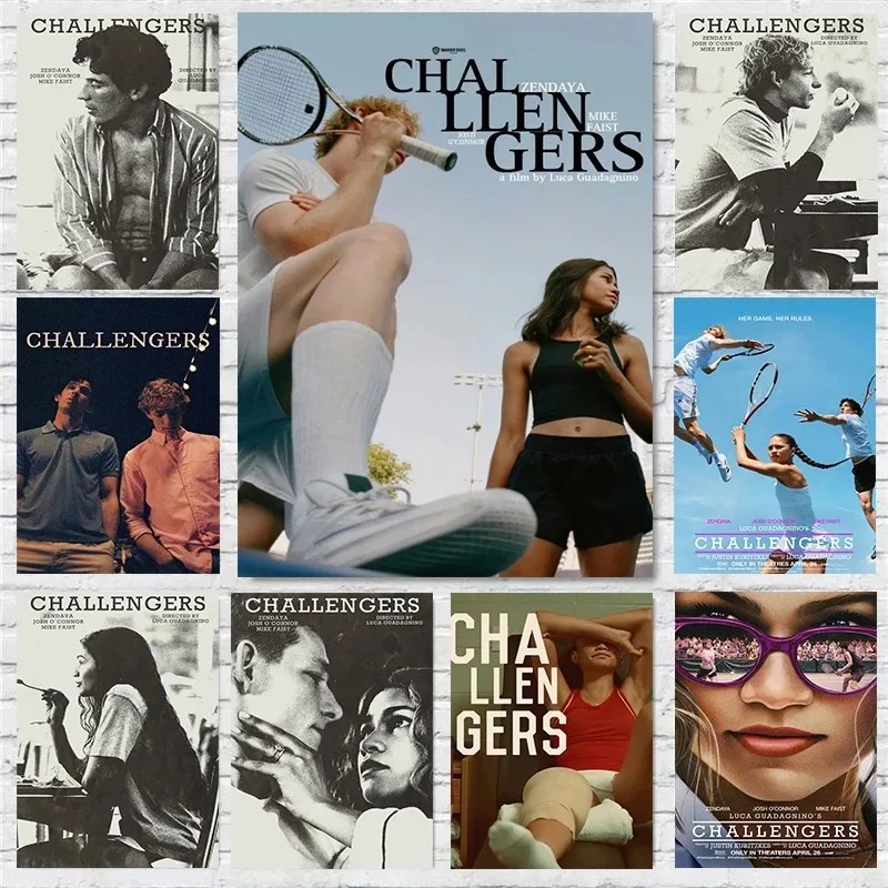 Home Cinema Ultimea - Película Challengers (2024) póster impreso, película