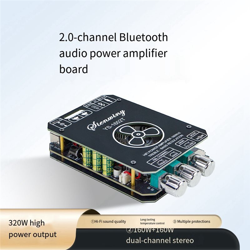 YS-1602T Placa Amplificadora B - Home Cinema Bluetooth 5.1 reseña y precio