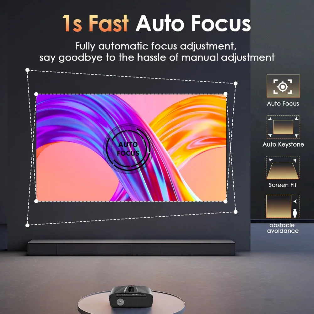 Proyector 4K 3800 ANSI con And - Home Cinema Hdmi reseña y precio