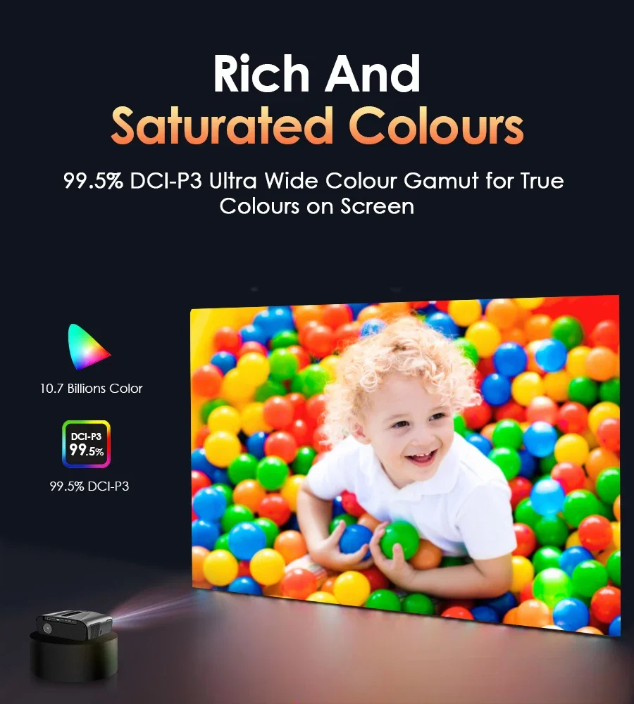 Proyector 4K 3800 ANSI con And - Home Cinema Hdmi reseña y precio
