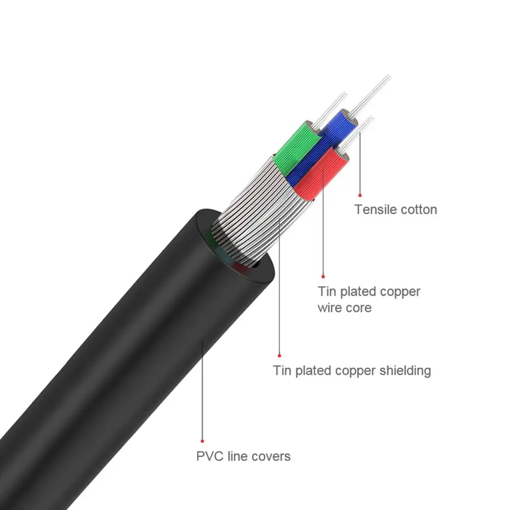 Cable RCA QGeeM 2RCA a 3.5mm,  - Klipsch Home Cinema reseña y precio