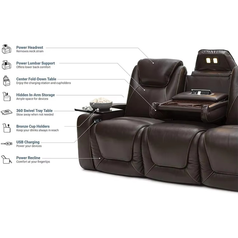 Sillón Reclinable de Cine en C - Home Cinema Movies reseña y precio