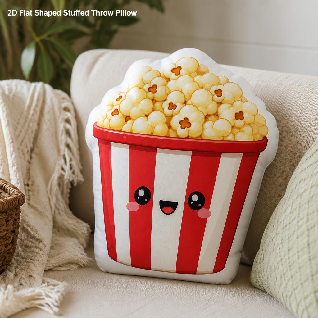 Cojín de Peluche con Forma de  - Home Cinema Food reseña y precio
