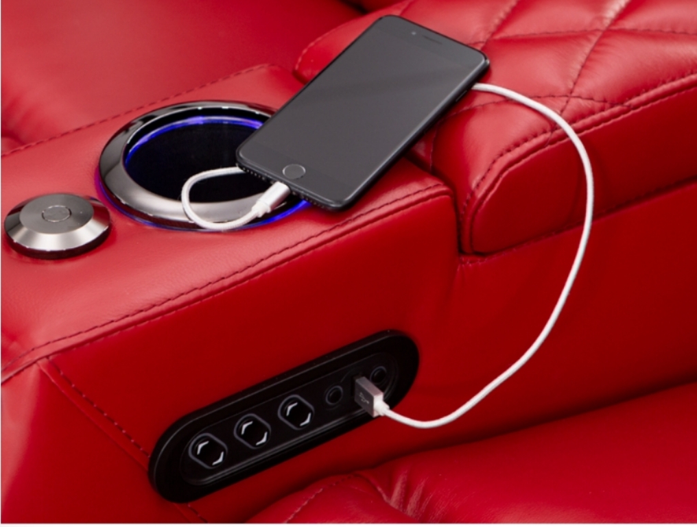 Asientos eléctricos personaliz - Home Cinema Movies reseña y precio