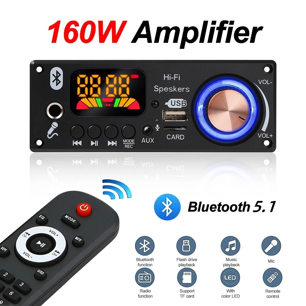 Placa decodificadora de MP3 Bl - Home Cinema Bluetooth 5.1 reseña y precio