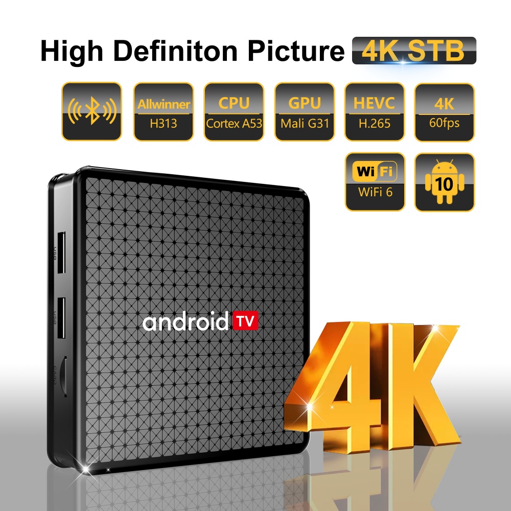 Wudung X5 TV Box AndroidTV All - Home Cinema Hdmi reseña y precio