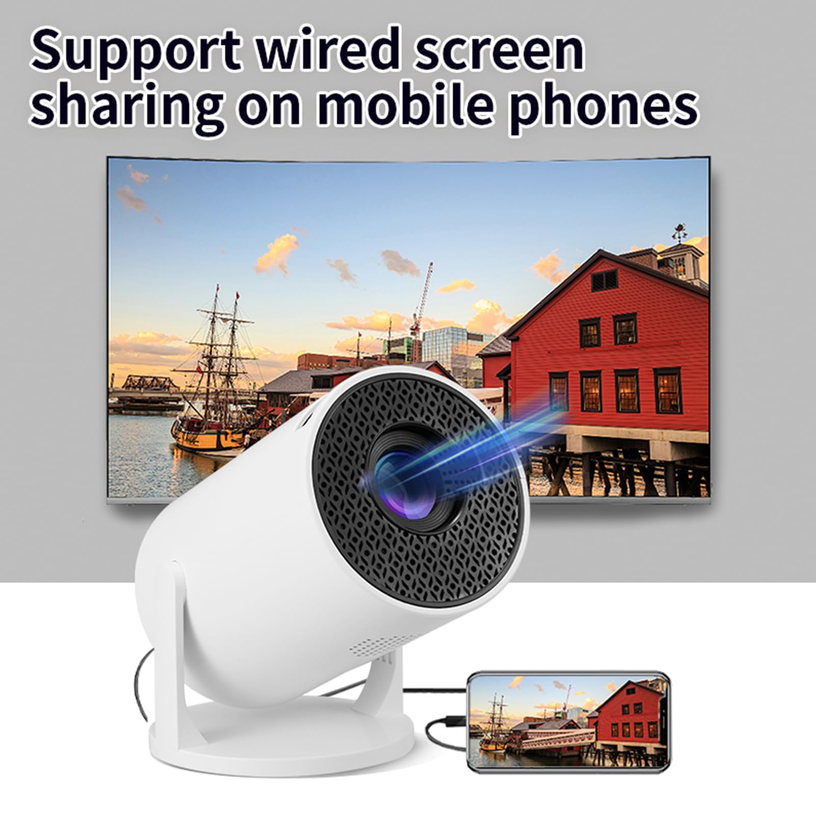 Proyector M5 8K Wifi 6 Ultra A - Home Cinema Gaming reseña y precio