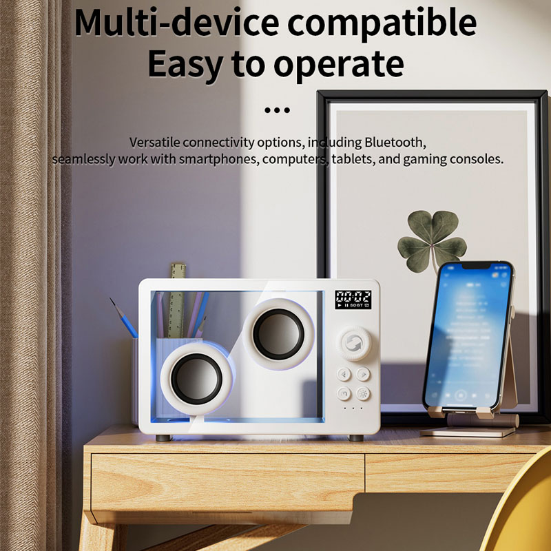Mini Altavoz Bluetooth transpa - Home Cinema Bluetooth 5.1 reseña y precio