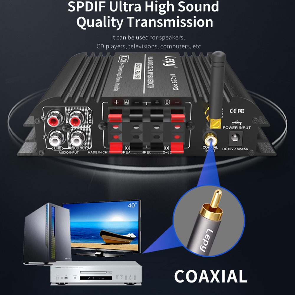 LEPY LP-269PRO amplificador de - Klipsch Home Cinema reseña y precio