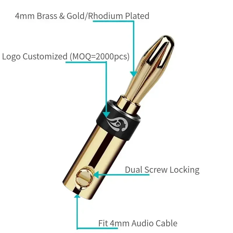 Conectores de clavija Banana,  - Home Cinema Hifi reseña y precio