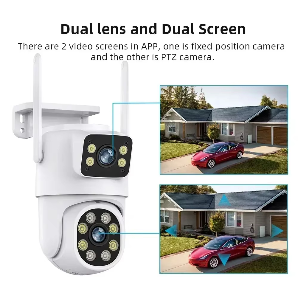 Cámara Wifi Tuya 4K 8MP PTZ pa - Home Cinema Outdoor reseña y precio