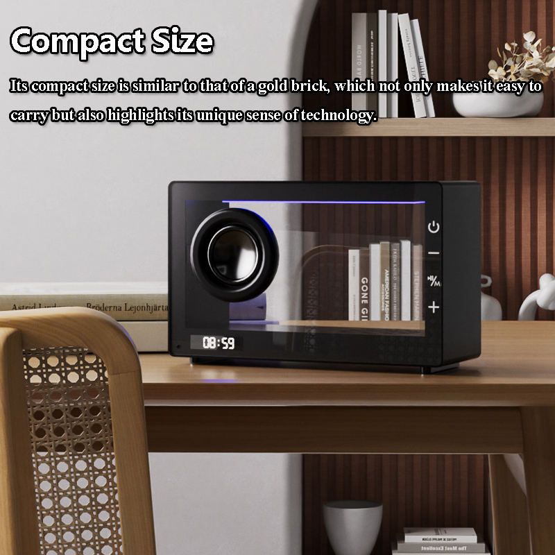 Altavoz Bluetooth transparente - Home Cinema Bluetooth 5.1 reseña y precio