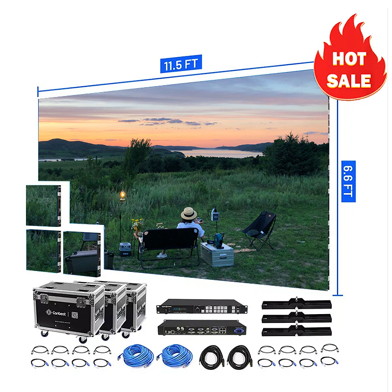 Sistema Completo de Pantalla L - Home Cinema Outdoor reseña y precio