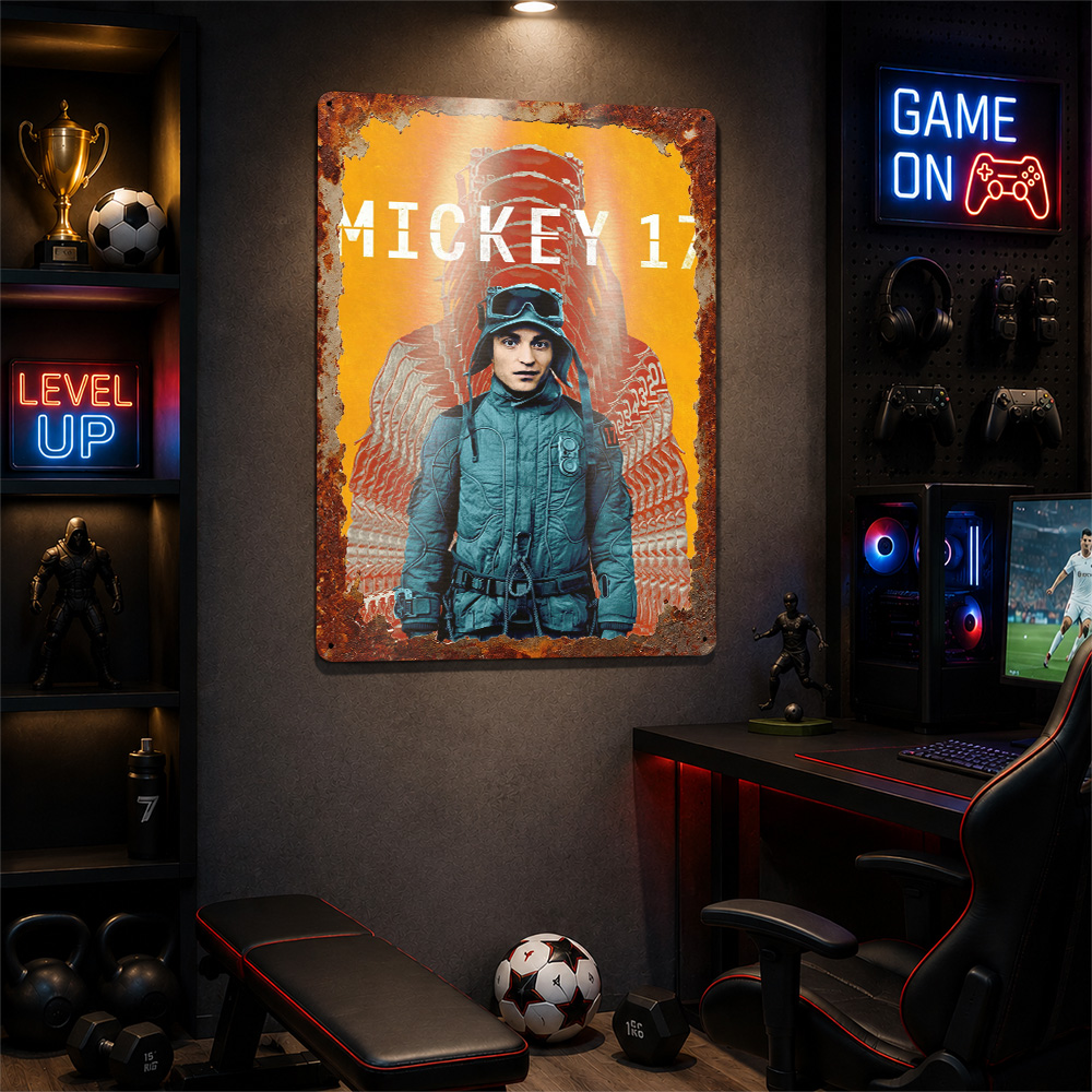 Póster Metálico de la Película - Home Cinema Movies reseña y precio