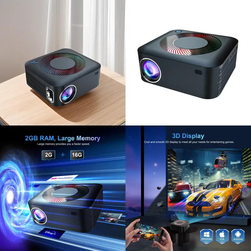 Proyector XNANO X5 de Fábrica  - Home Cinema Theater reseña y precio