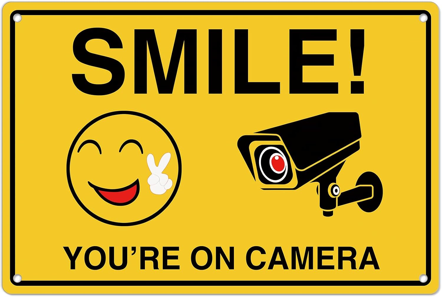 Smile Youre On Letreros de cám - Home Cinema Outdoor reseña y precio
