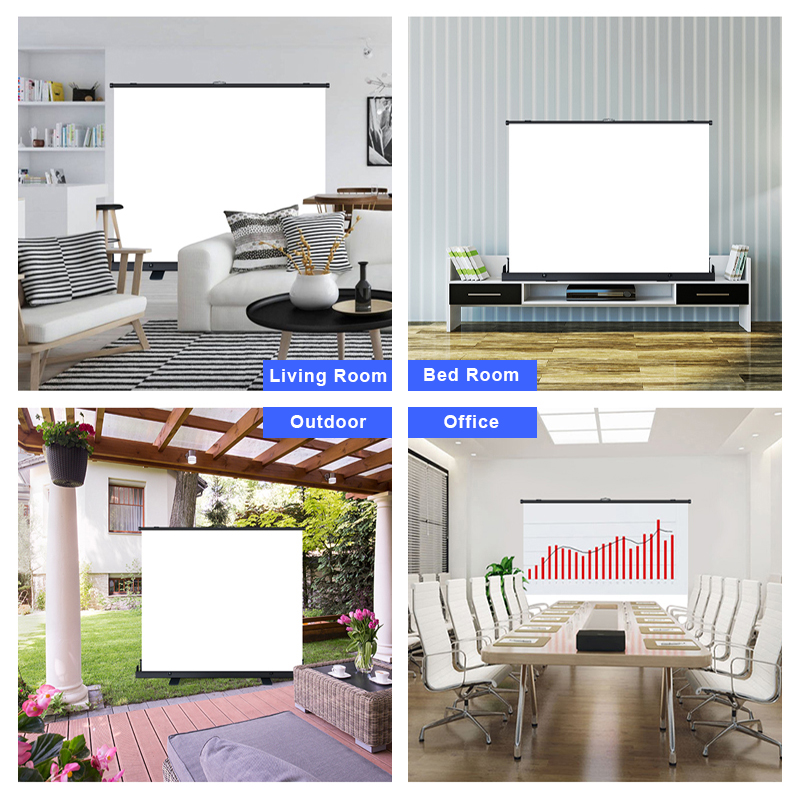 Pantalla de Proyección Portáti - Home Cinema Outdoor reseña y precio