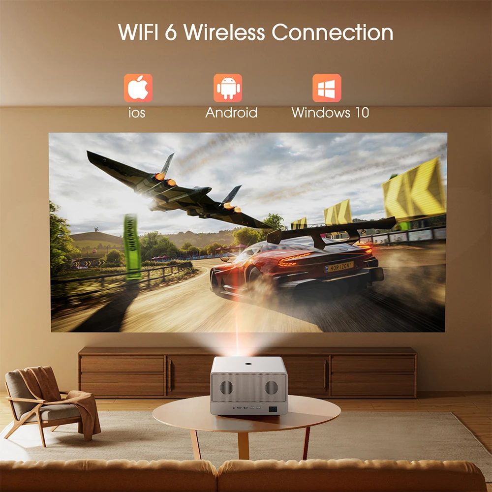 Proyector ZXY 4K UHD 2026 con  - Home Cinema Hdmi reseña y precio