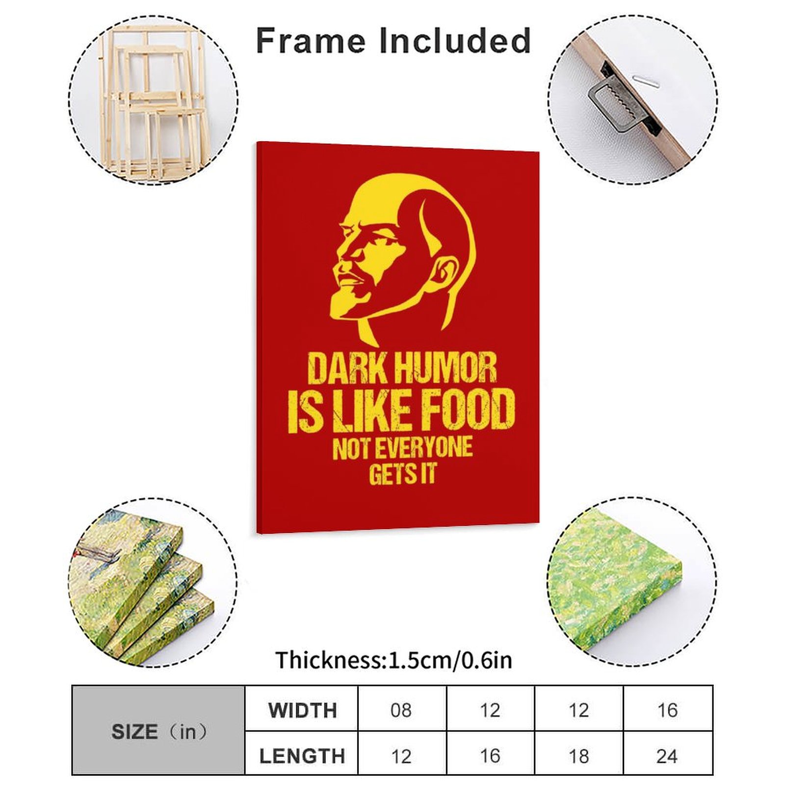 Lenin-humor oscuro es como com - Home Cinema Food reseña y precio