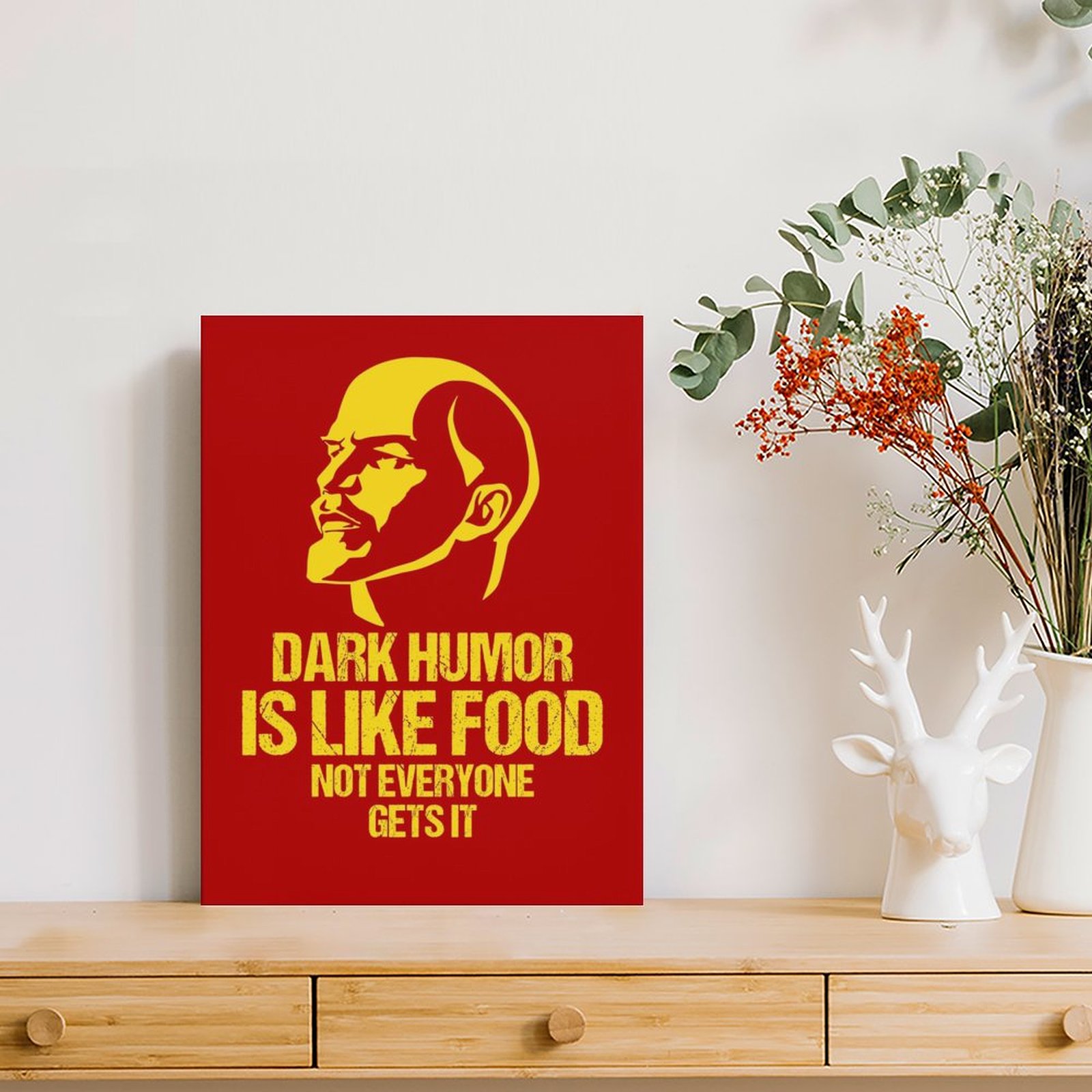 Lenin-humor oscuro es como com - Home Cinema Food reseña y precio