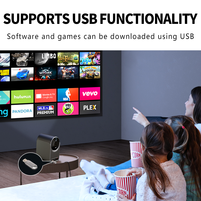 Proyector Portátil MAXPG PG900 - Home Cinema Movies reseña y precio