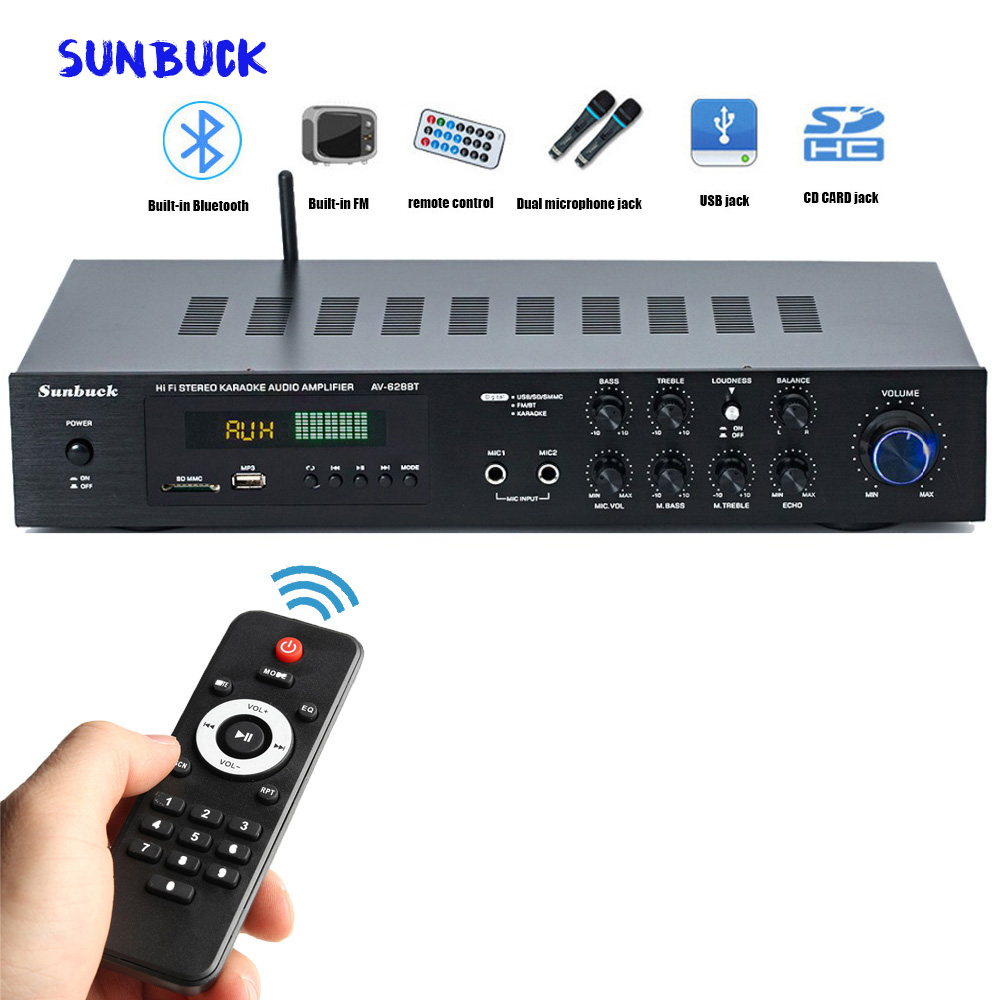 Sunbuck-amplificador de audio  - Home Cinema Bluetooth 5.1 reseña y precio
