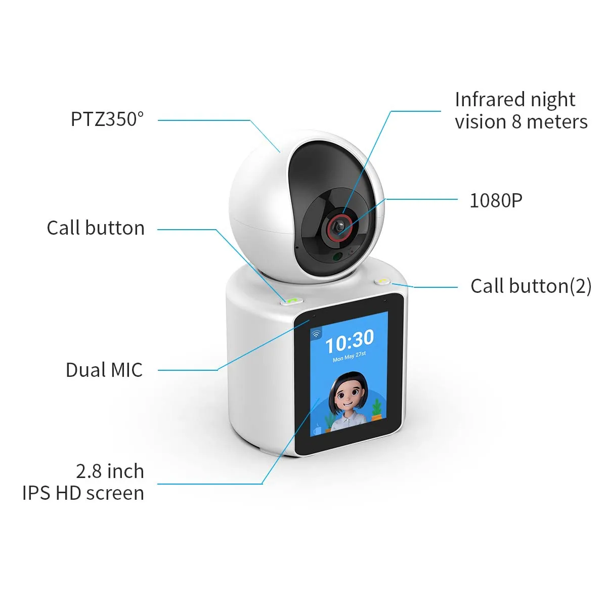 Cámara de Seguridad Xiaohuang  - Home Cinema Outdoor reseña y precio