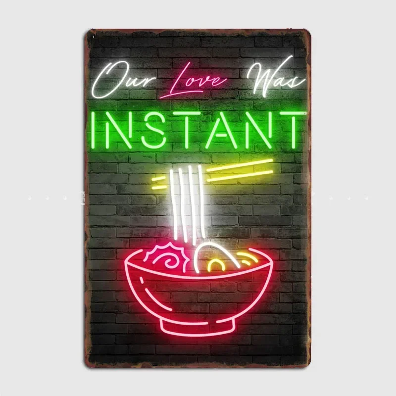 Neón amor fideos comida letrer - Home Cinema Food reseña y precio