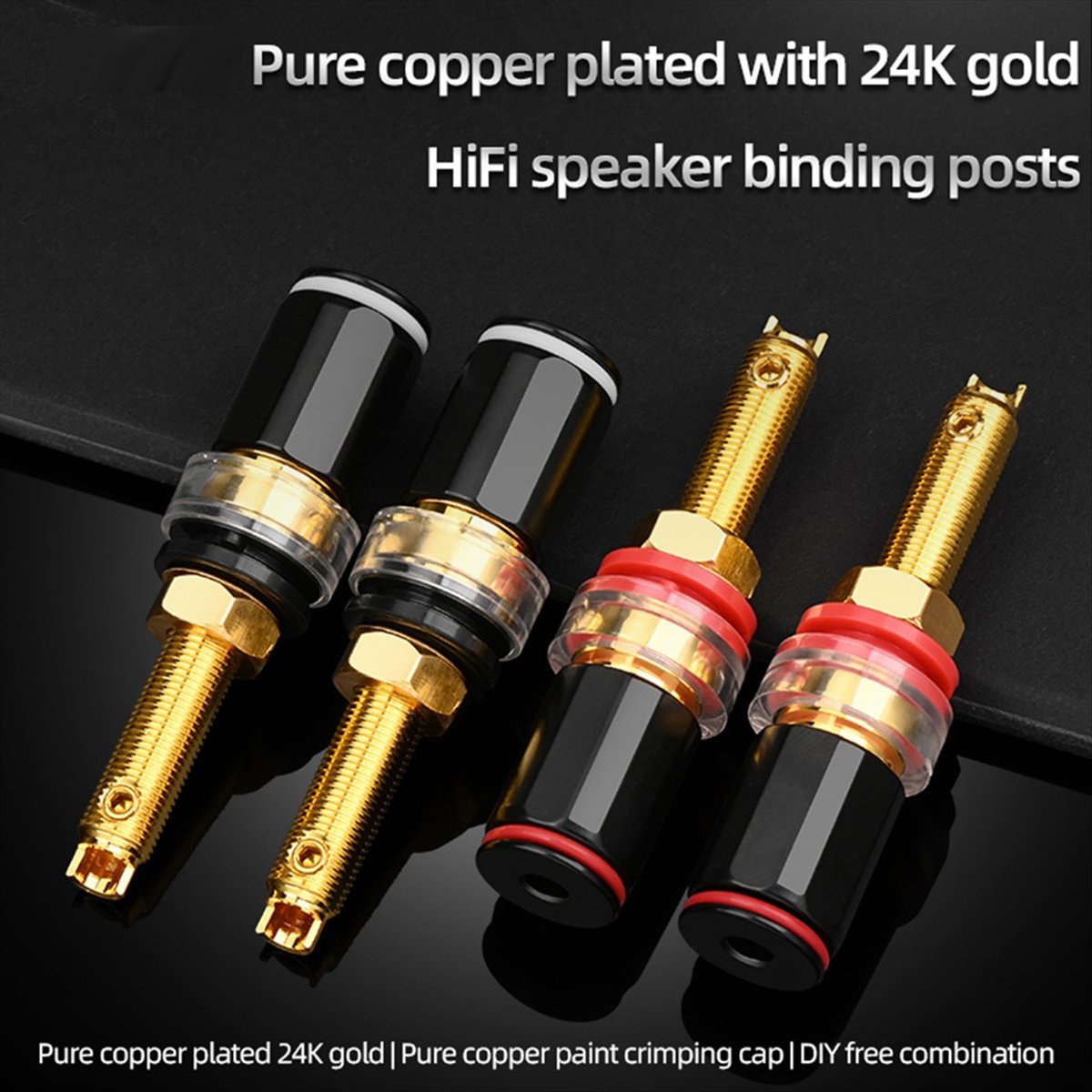 [En stock] 4 Uds. Terminal de  - Home Cinema Hifi reseña y precio