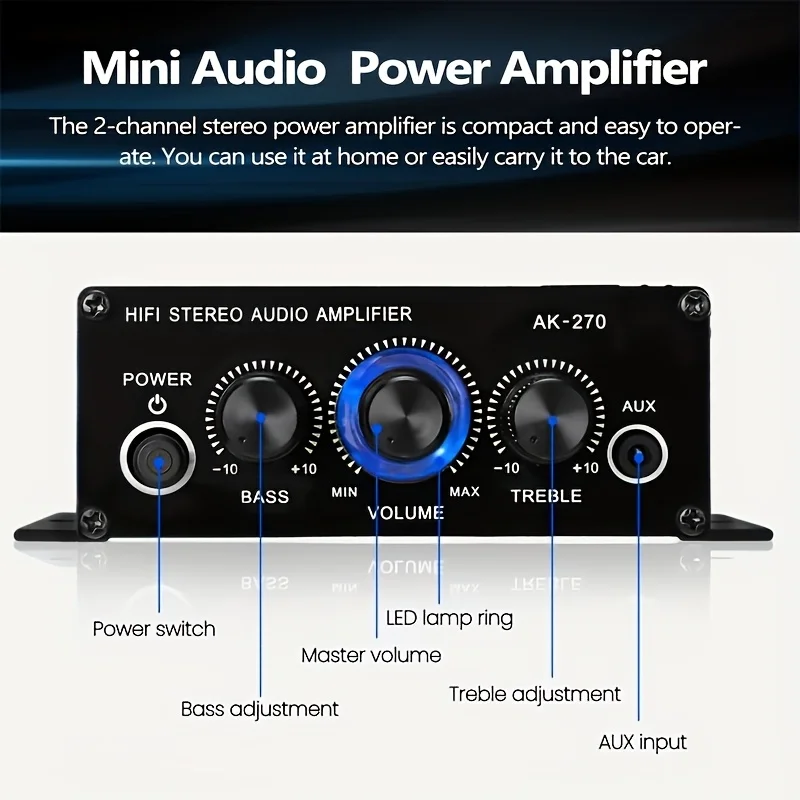 Mini Amplificador de Potencia  - Klipsch Home Cinema reseña y precio