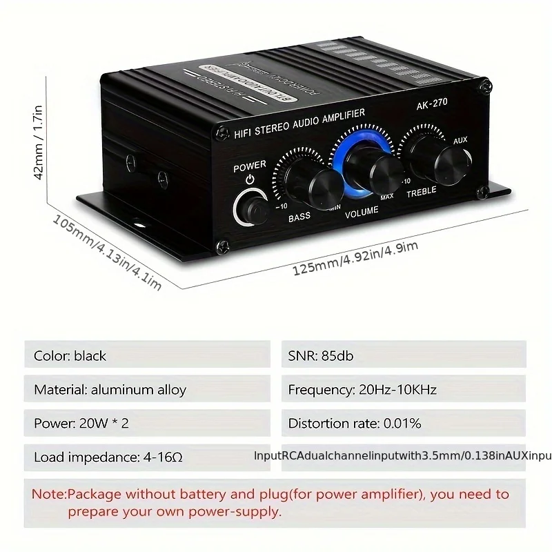 Mini Amplificador de Potencia  - Klipsch Home Cinema reseña y precio