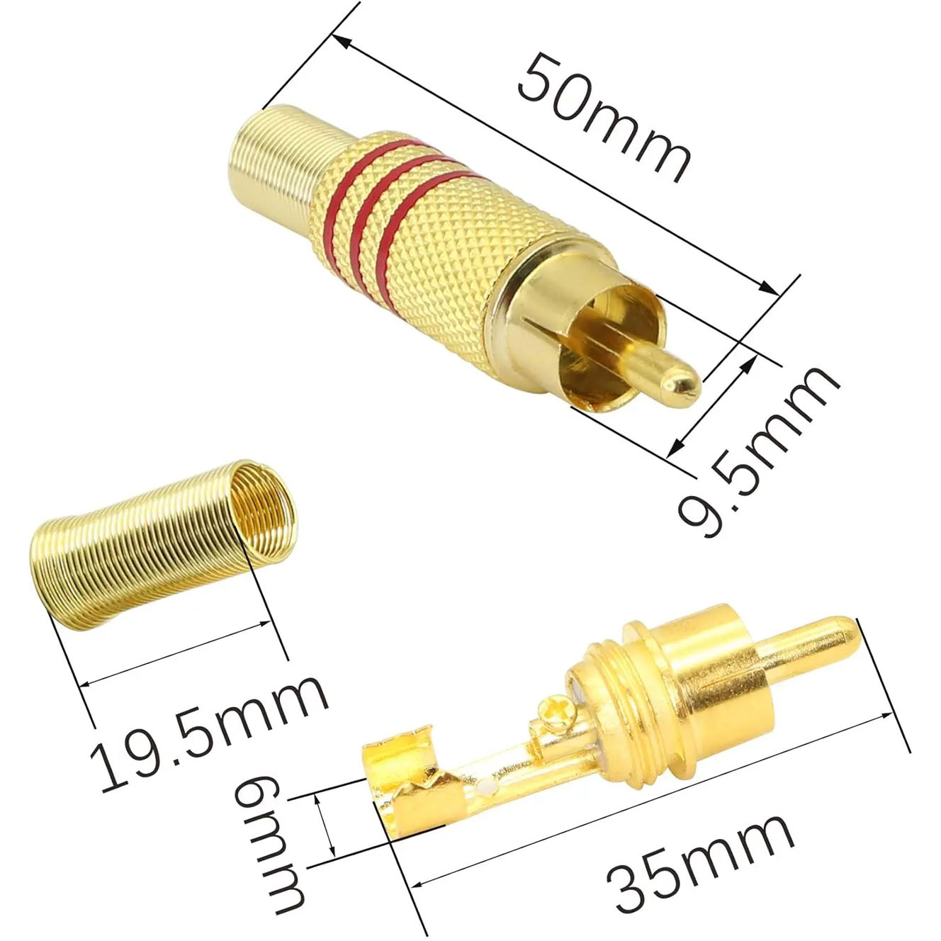 Conector de Audio y Video RCA  - Klipsch Home Cinema reseña y precio