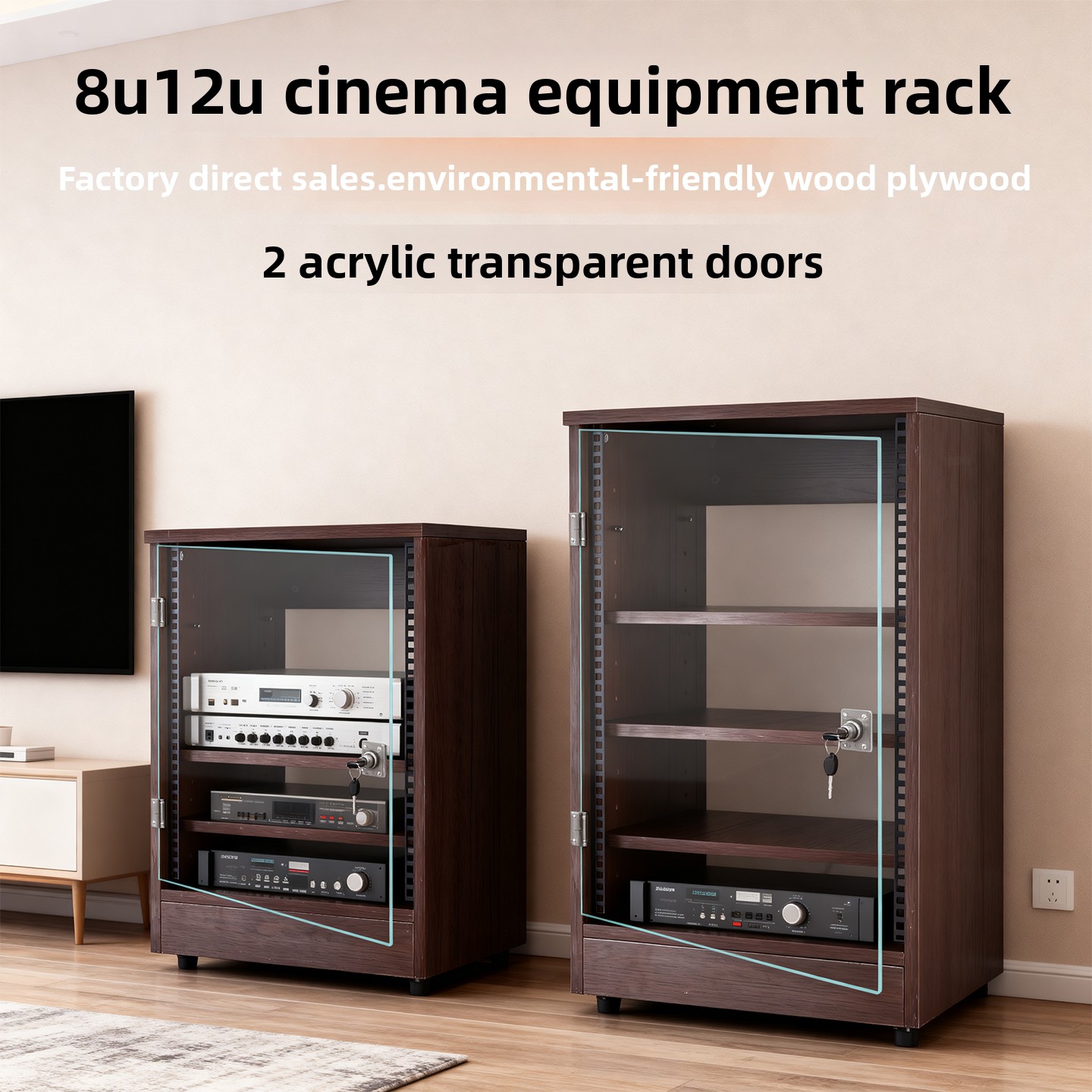 Gabinete amplificador 8U - 16U - Home Cinema Outdoor reseña y precio
