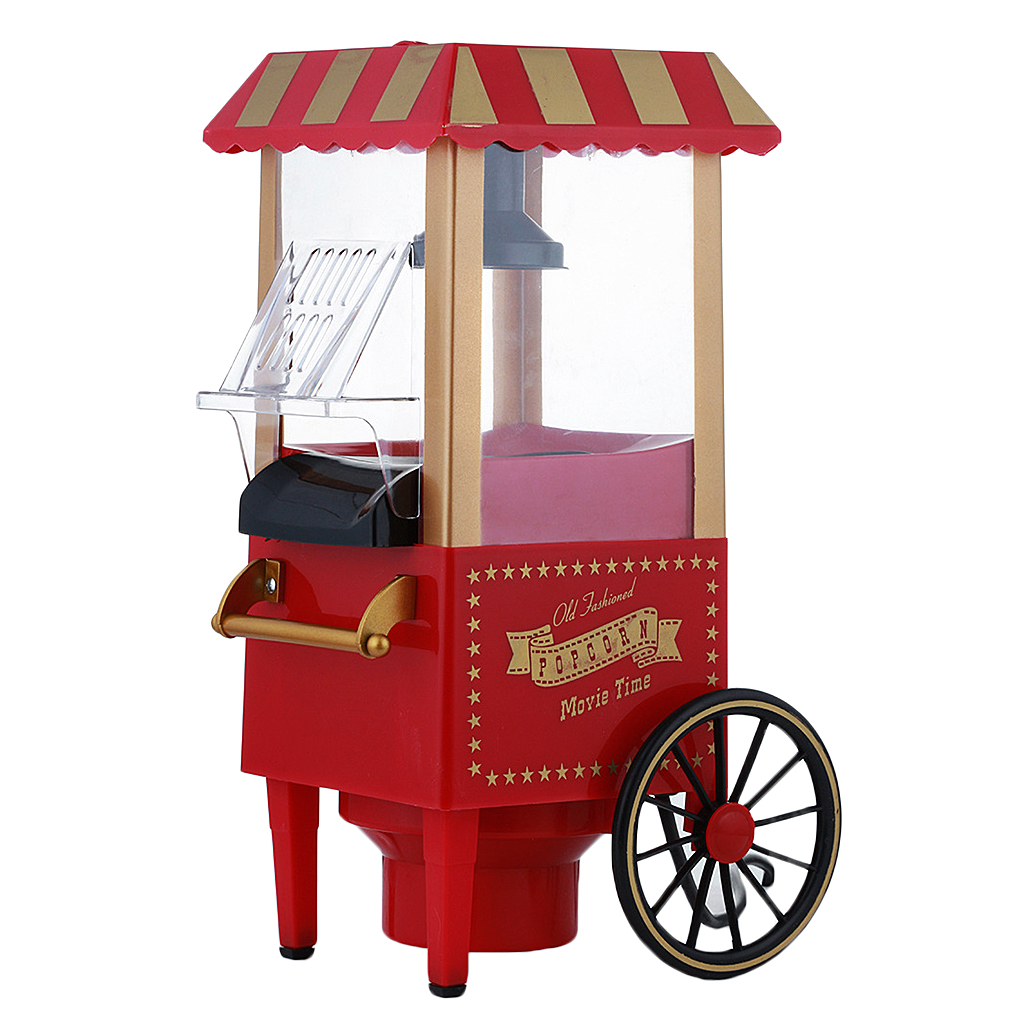 Máquina Retro Para Hacer palom - Popcorn Machine Home reseña y precio