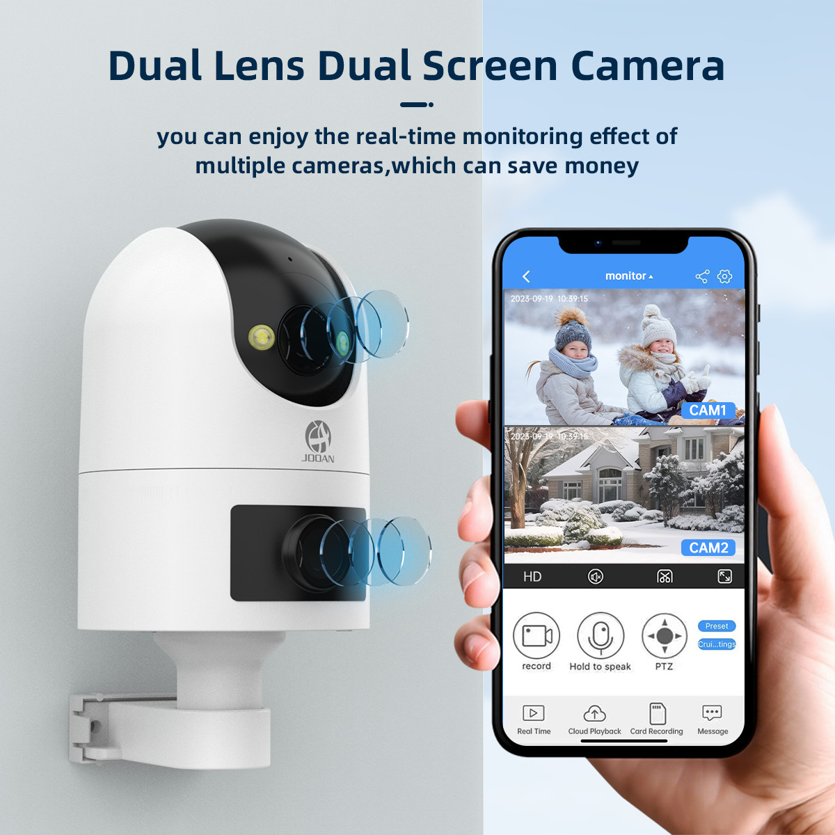 Cámara IP 4K PTZ para exterior - Home Cinema Outdoor reseña y precio